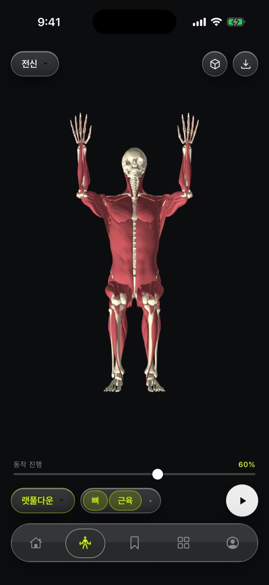 MUVO lat pulldown 3D
